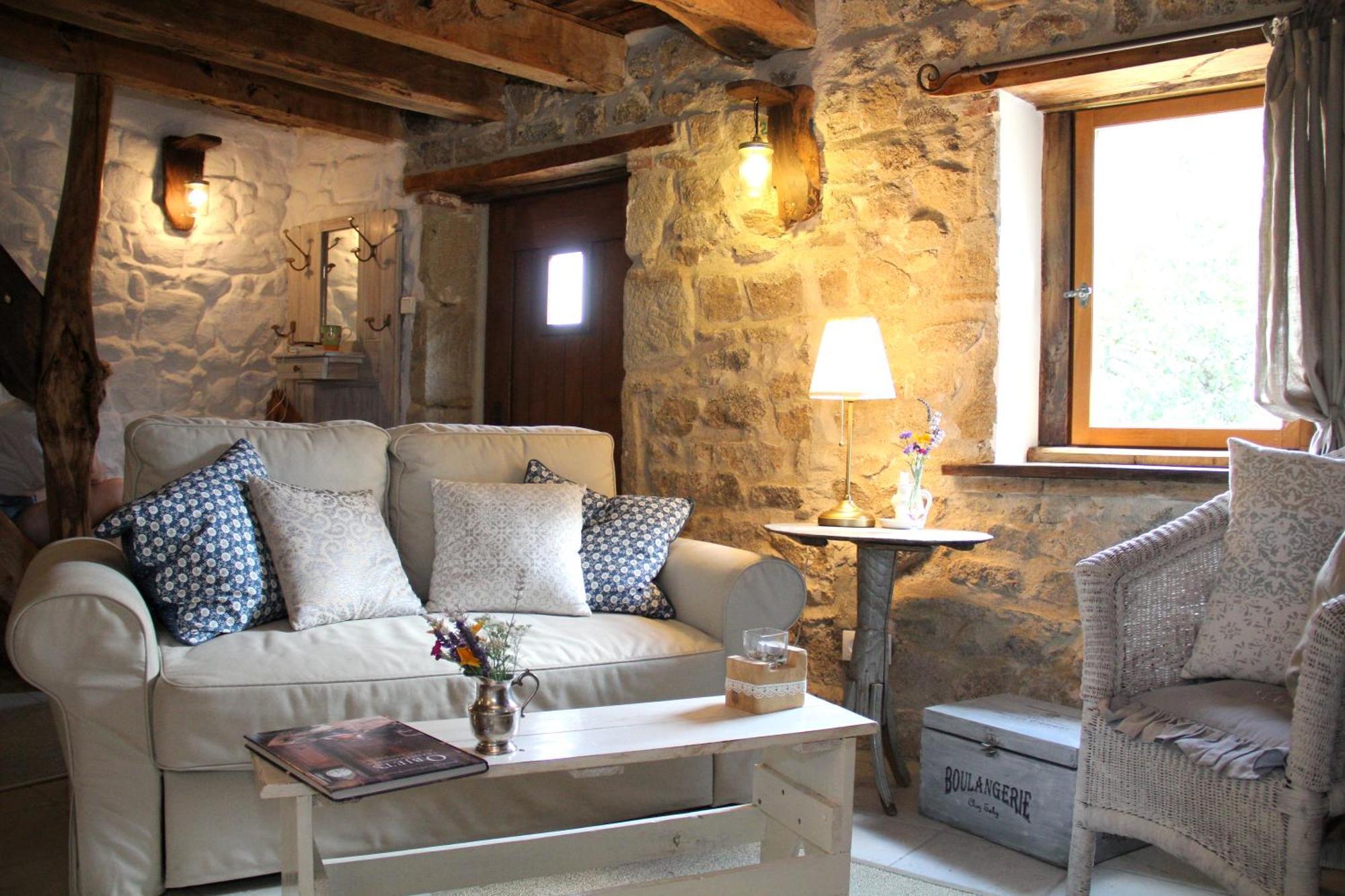 La Belle Ame Bed and Breakfast Saint-Priest-des-Champs Rum bild