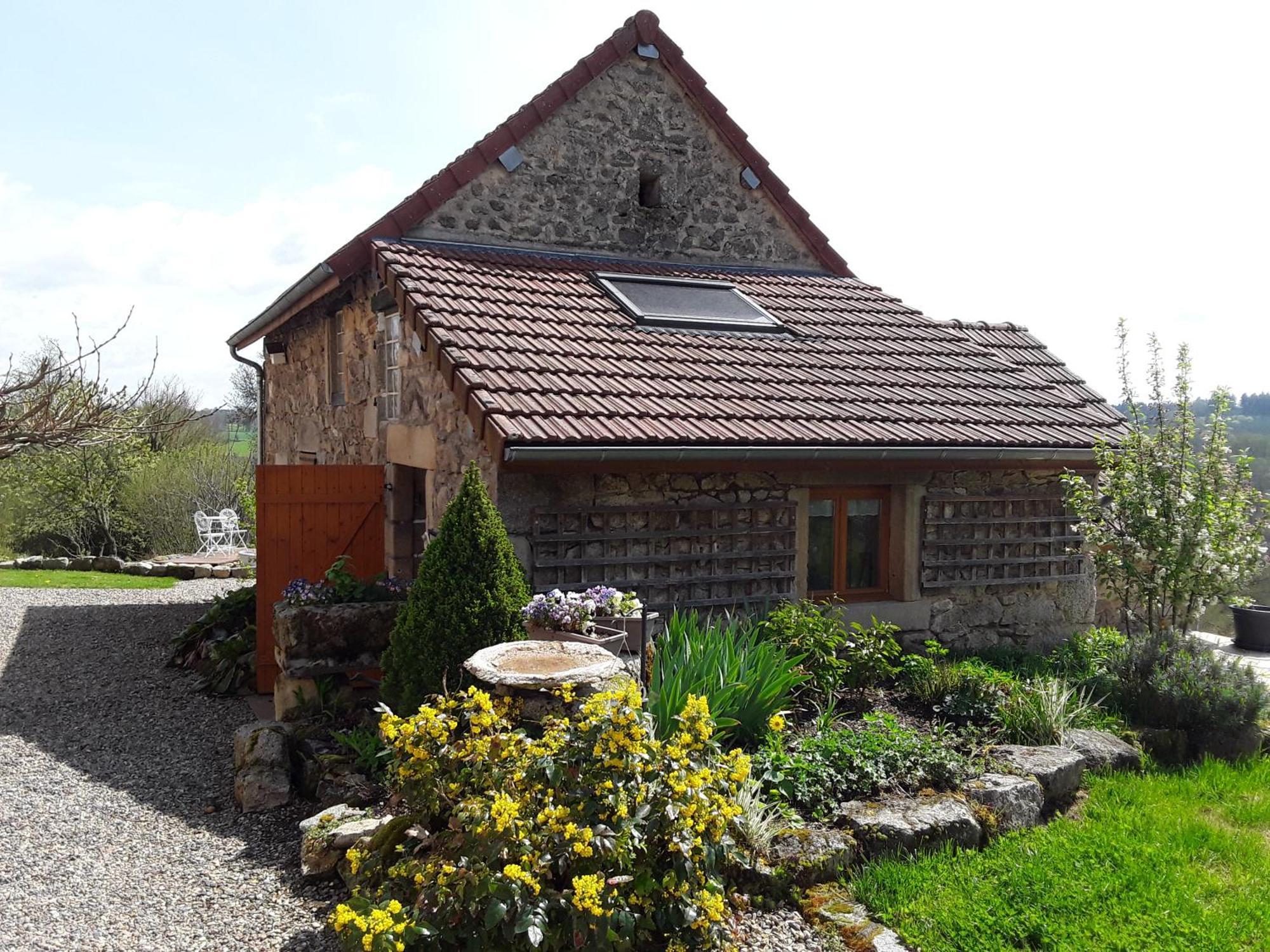 La Belle Ame Bed and Breakfast Saint-Priest-des-Champs Rum bild